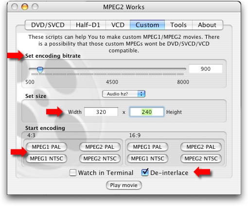 export mpeg export imovie