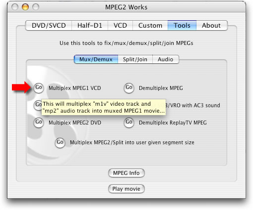 export mpeg2 exporting imovie