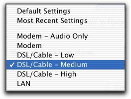 Select Setting